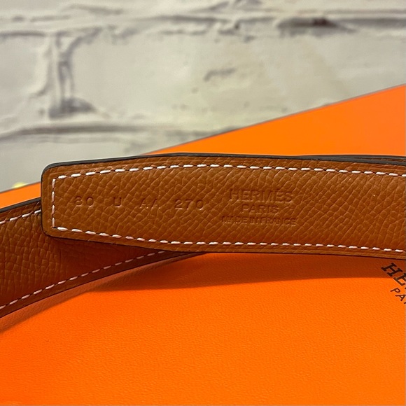 Hermes Mini Constance Martelee Belt Buckle & Strap 24mm - Picture 3 of 5